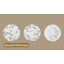 Plateau rond en marbre naturel 12 po Guein-323424108