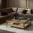 Coffee Table-Medium Brown Oak