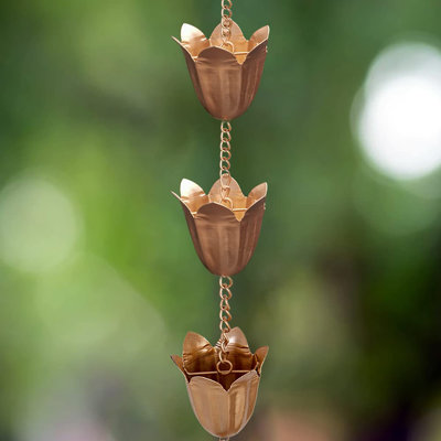Chaîne de pluie 8,3 pi Tulip