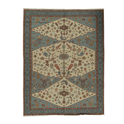 Hand-Knotted High-Quality Area Rug