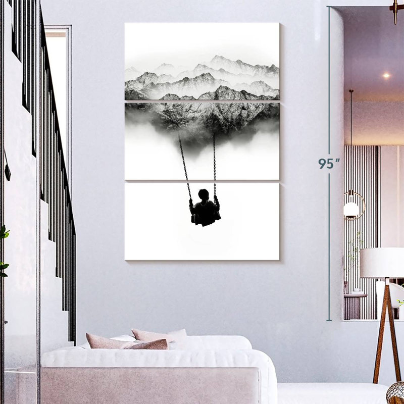 Kelan Mountain Swing, 74" H x 48" W