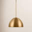 Luminaire suspendu en forme de dôme à 1 lumière Nikita Octavia-88144569-88144570