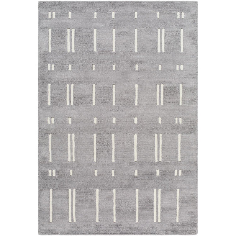 Ignacius Handmade Area Rug, Rectangle 5' x 7'6"