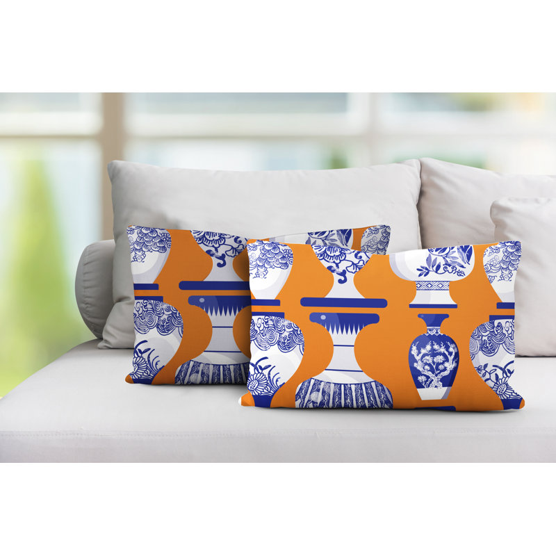  Coussin intérieur / extérieur Lumbar, Orange