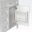 Meuble-lavabo simple avec plateau Thaddeus-1375064656