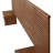 Modway Render Wall Mount King Headboard and Modern Nightstands-121602078