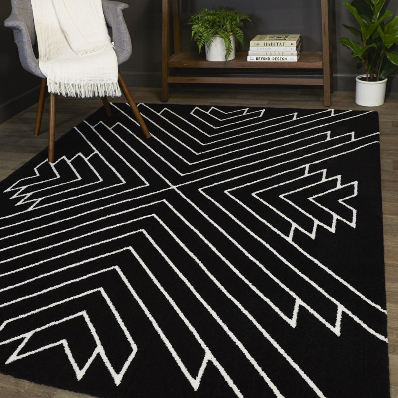 Wellfleet Geometric Indoor Rug, Rectangle 8'9" x 12'