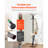 Freestanding Coat Rack Stable Base with Umbrella Holder & 14 Hooks
