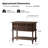 Hicks 28.4"W Solid Wood 1-Drawer End Table with Built-In Outlets and USB Ports-1965680231
