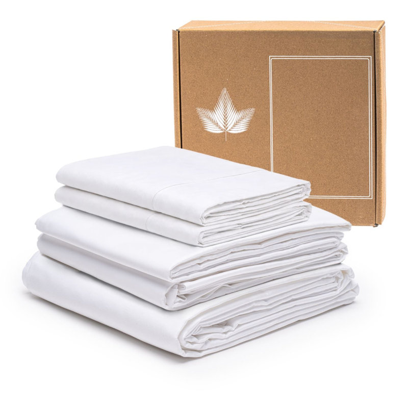 Classic White Sheet Set - 4 Piece - Full Size, Full, Classic White