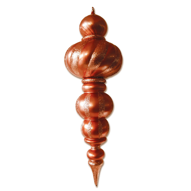 Finial Ornament, Copper, 38.5" H x 12" W x 12" D