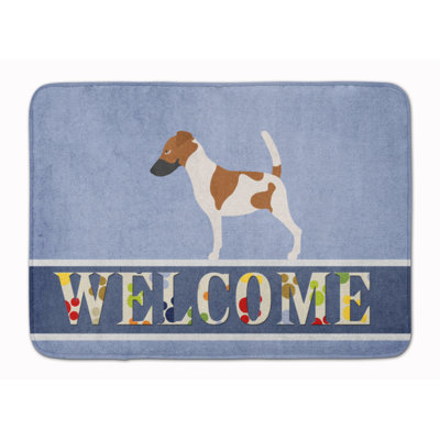 Tapis de bain bavarois Mountain Hound Welcome