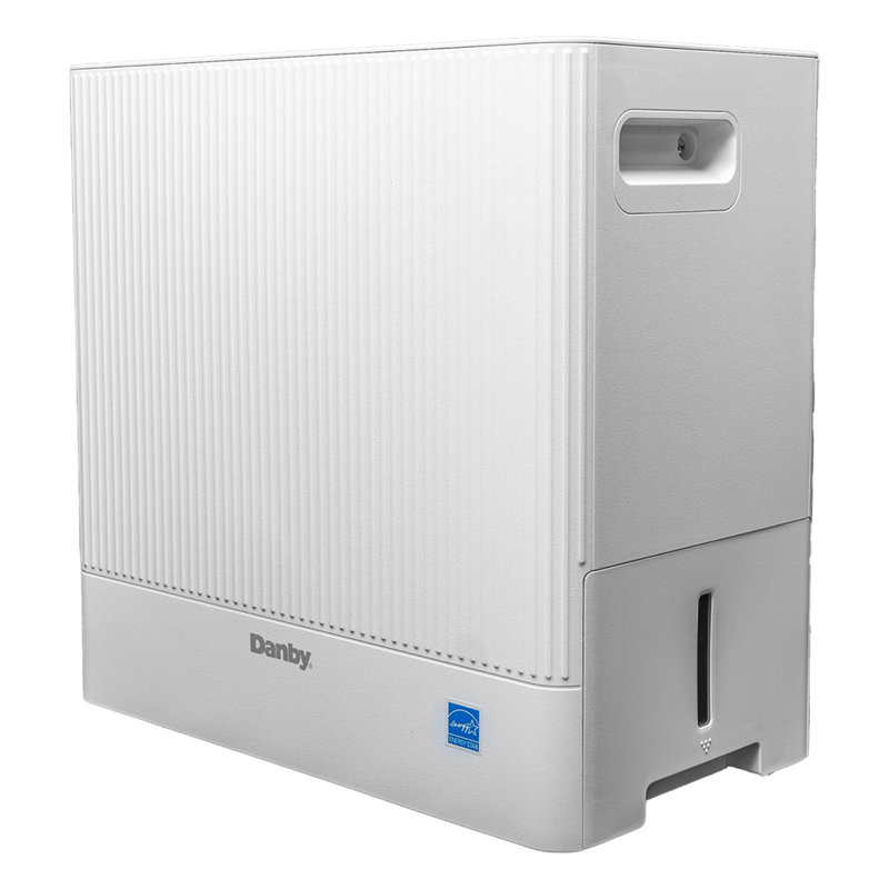 Déshumidificateur 22 pintes avec Wi-Fi en blanc