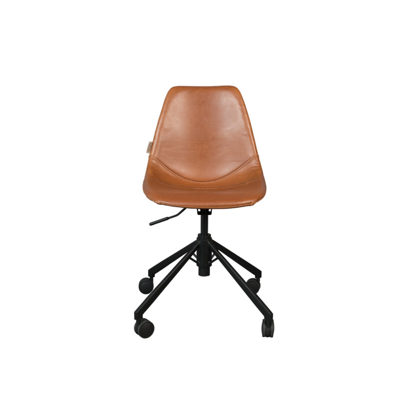 Swivel Task Chair, Brown