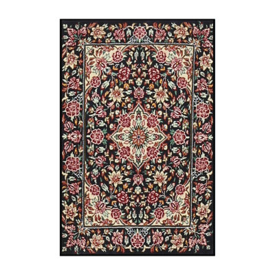 Tapis oriental noir