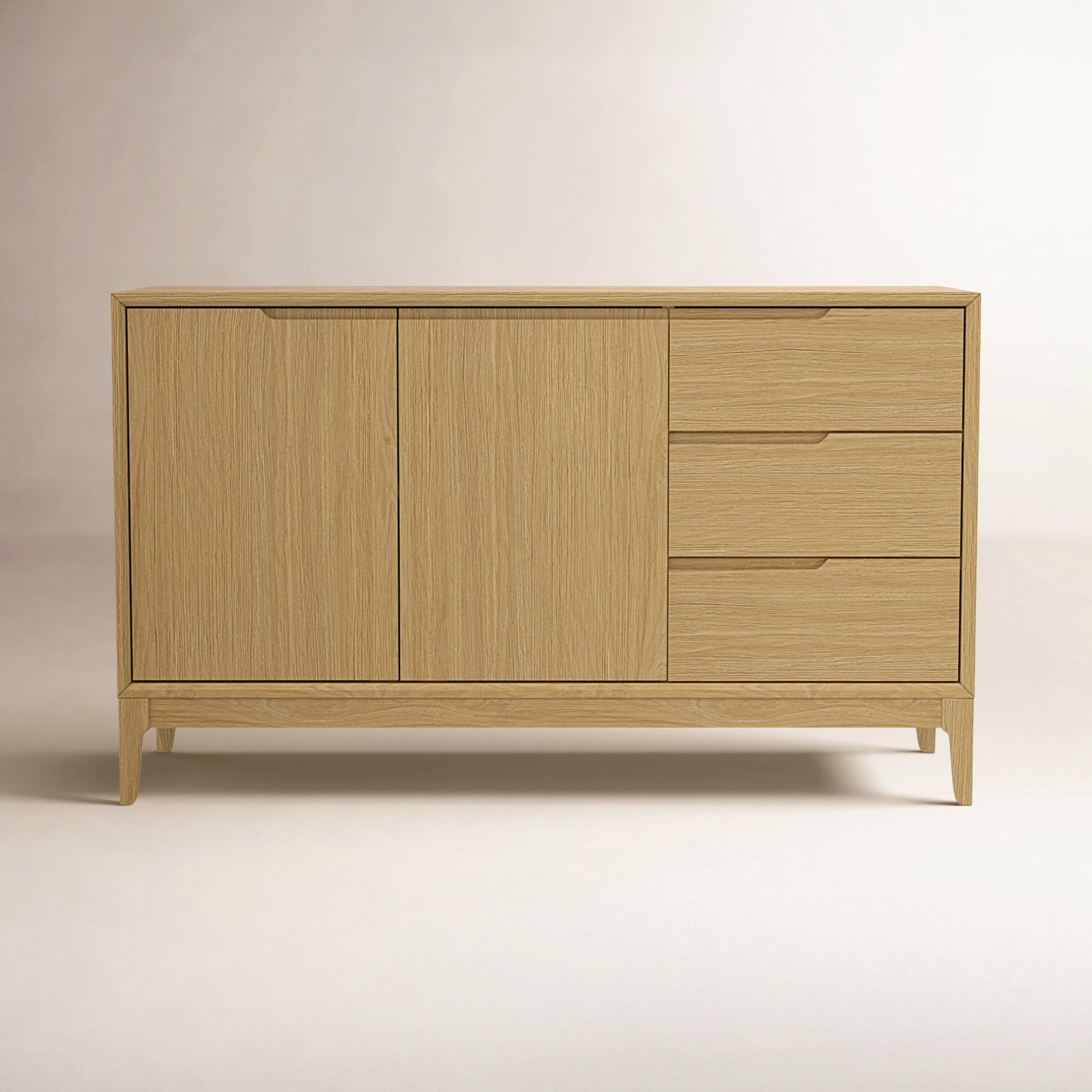 Rise 60'' Sideboard, Light Oak