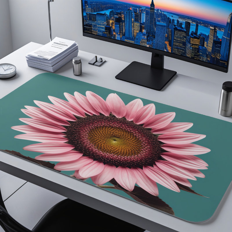 Polyester Desk Pad, 23.6x13.8