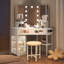 Chantle Dressing Table with Mirror-696398601