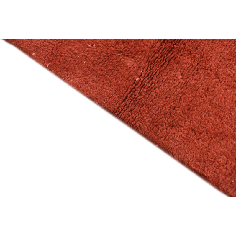 Tapis de couloir rouge rouille Ottilie