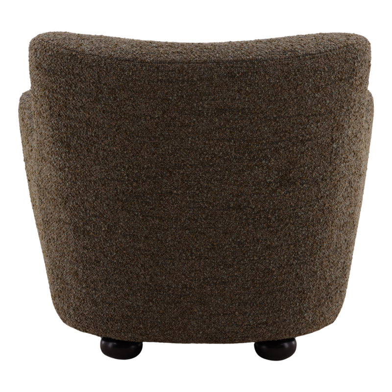 Zulia Occasional Chair Camel, Moss Green Polyester Blend