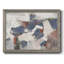«Blue Abstract», reproduction sur toile flottante-96271235-96271237