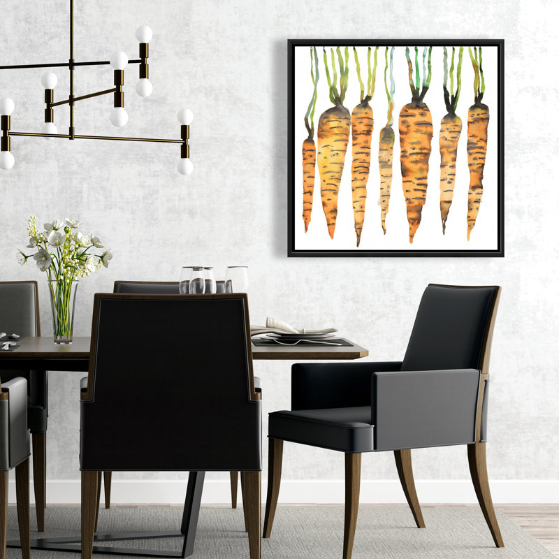 «Watercolor Carrots»