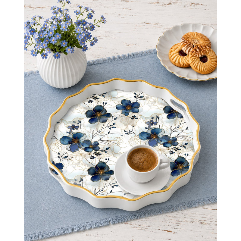 Plateau, White/Multicolor, Floral 5