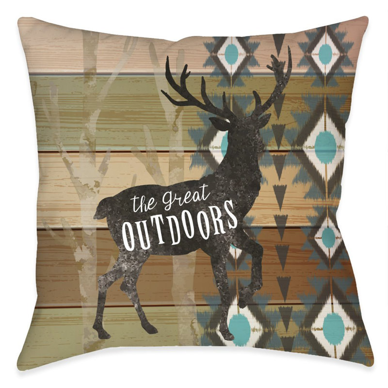 Rustic Throw Pillow, No
