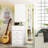 63'' H 3 Drawer Armoire Wardrobe With Adjustable LED Dressing Mirror