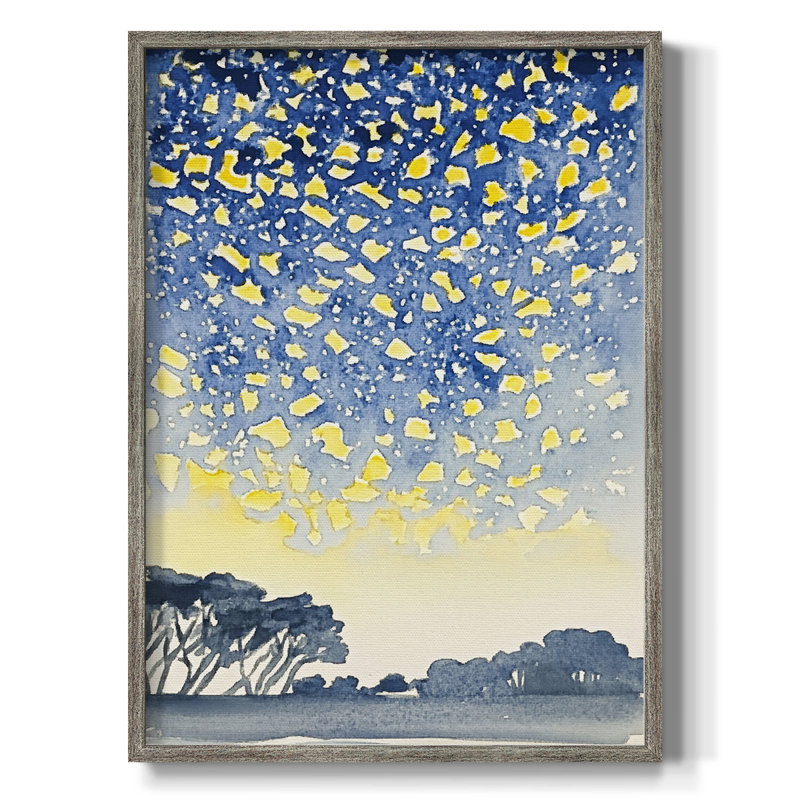 «LANDSCAPES Series XLV», reproduction encadrée - bois massif, H 30 po x l 24 po