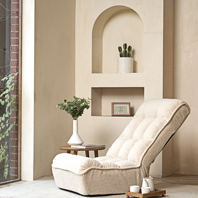 Viv + Rae™ Gatling Adjustable Reclining Ergonomic Floor Game Chair in Gray