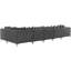 168" Wide Velvet Reversible Modular Corner Sectional-82749529