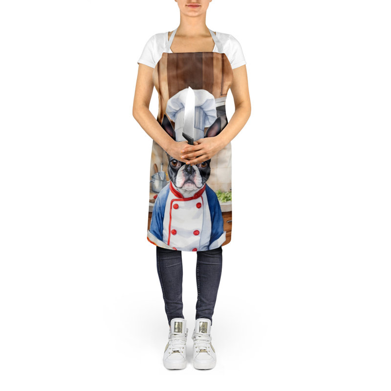 No Pattern Bib Apron
