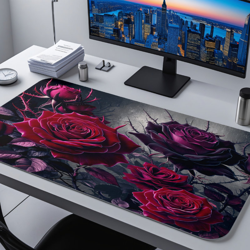 Polyester Desk Pad, 23.6x13.8