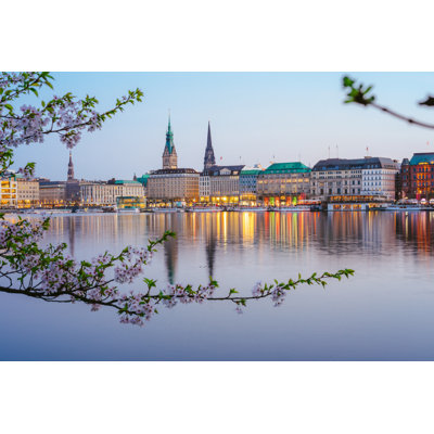 Ilya Alster River - Wrapped Canvas Print