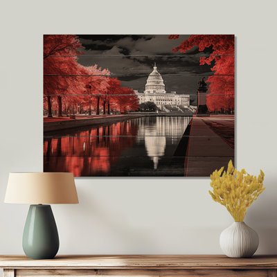 " Monochrome Of Washington Dc City "