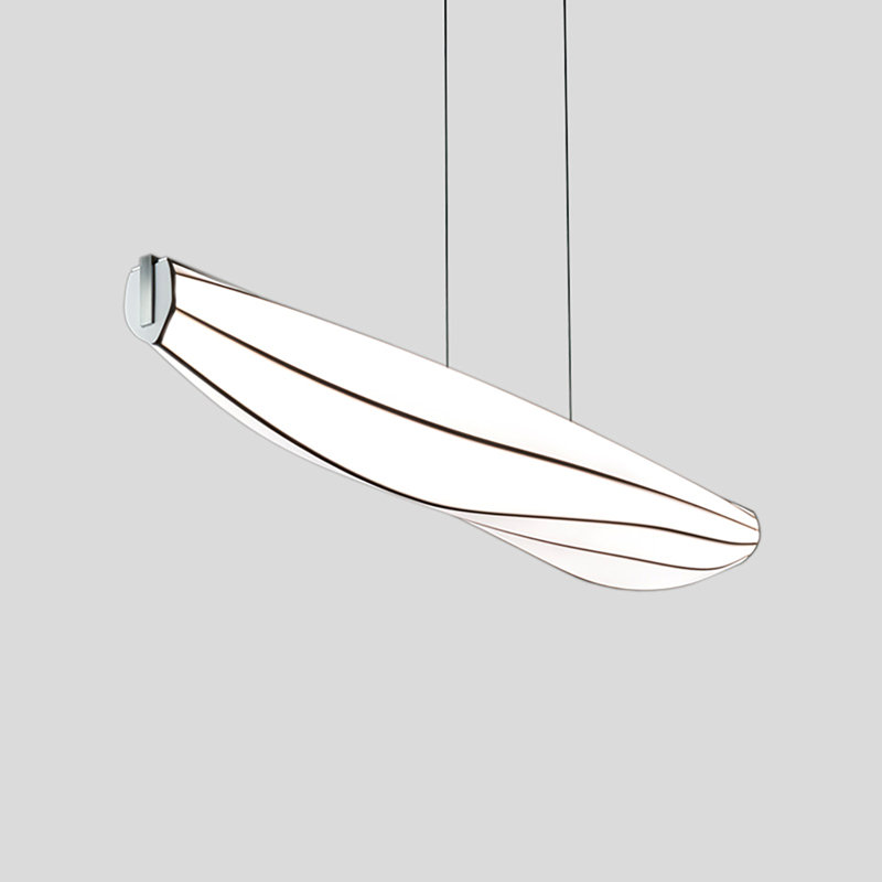 Lenis 1 - Light Pendant, Brushed Aluminum, 2700K, 120V