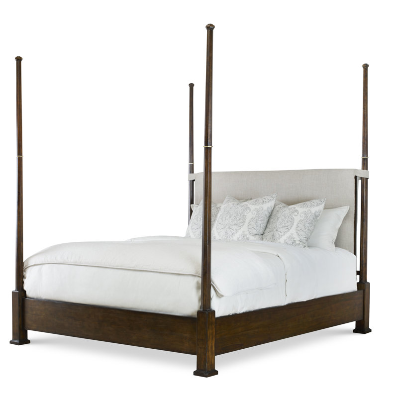 Monarch Linen Four Poster Bed