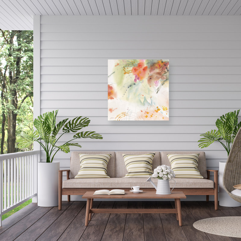 Garden Fiesta - Impression sur toile tendue, H 24 po x l 24 po