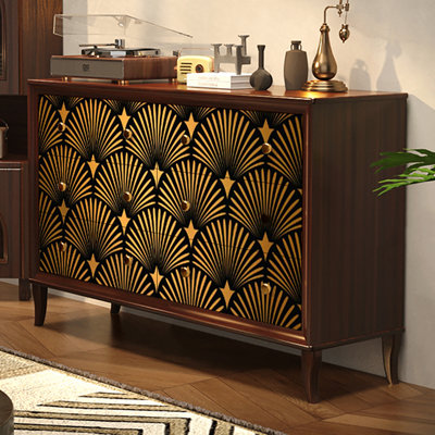 Armoire de rangement Vintage American Vintage