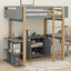 Lit mezzanine Janelly, pour enfants-219945598-219945568