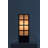 Ventana Accent Table Lamp - 20", Charcoal Gray Wood, Dimmer Switch