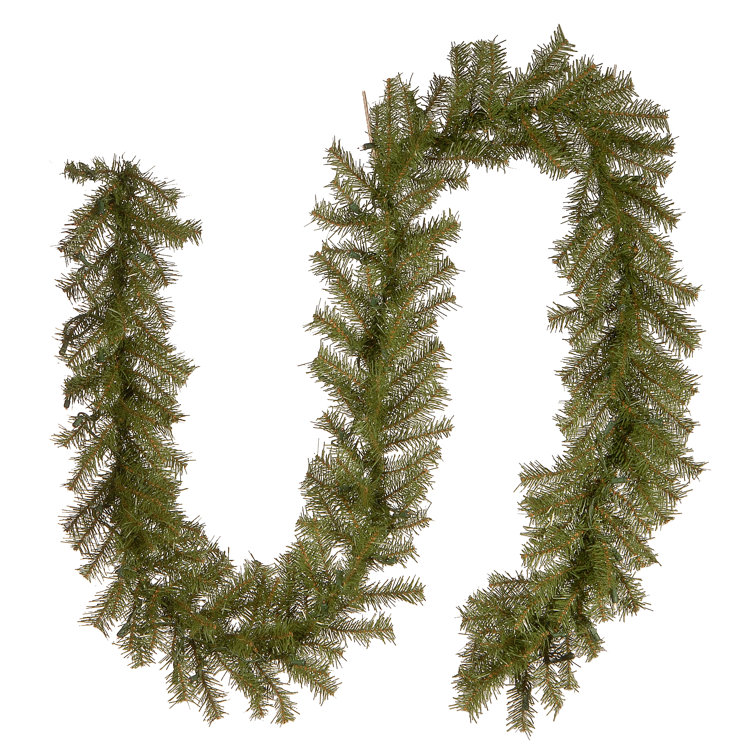 Wayfair Basics® Fir Pre-Lit Garland