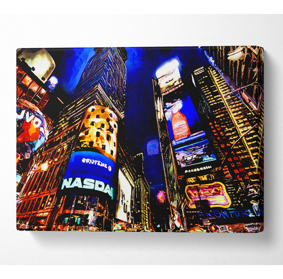 NYC Times Square Lichter - Druck