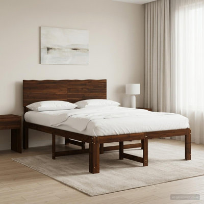 Solid Wood Bed Frame