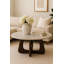 Sagebrook Home 30X17" Marble Top Cofee Table, Beige/Brown
