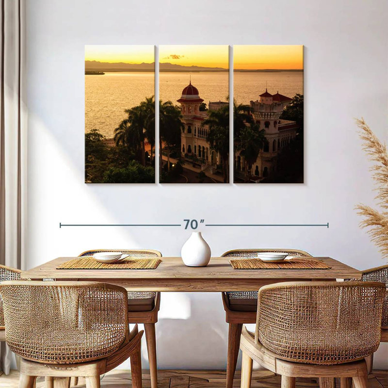 Coucher de soleil Nicci Cienfuegos, H 36 po x l 57 po
