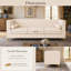 Canapé 78,5 po en similicuir Chesterfield-133661399