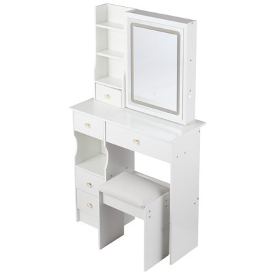 Petit meuble-lavabo pour maquillage
