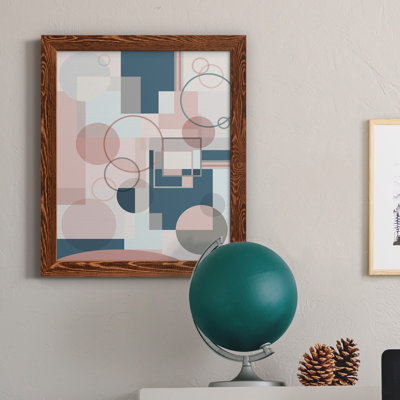 Modern Geo - Cadre photo, impression sur toile